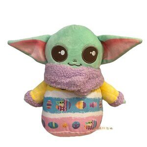 Star Wars: Mandalorian Baby Yoda Grogu Holiday Easter Egg Soft Plush Toy 2024